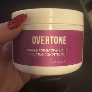 Overtone Purple for Brown Hair Coloring Conditioner